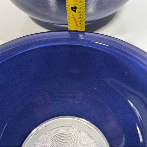 Pyrex 322 Blue Mixing Bowl 1L Glass Kitchenware Vintage Collectible - Picture 2 of 14